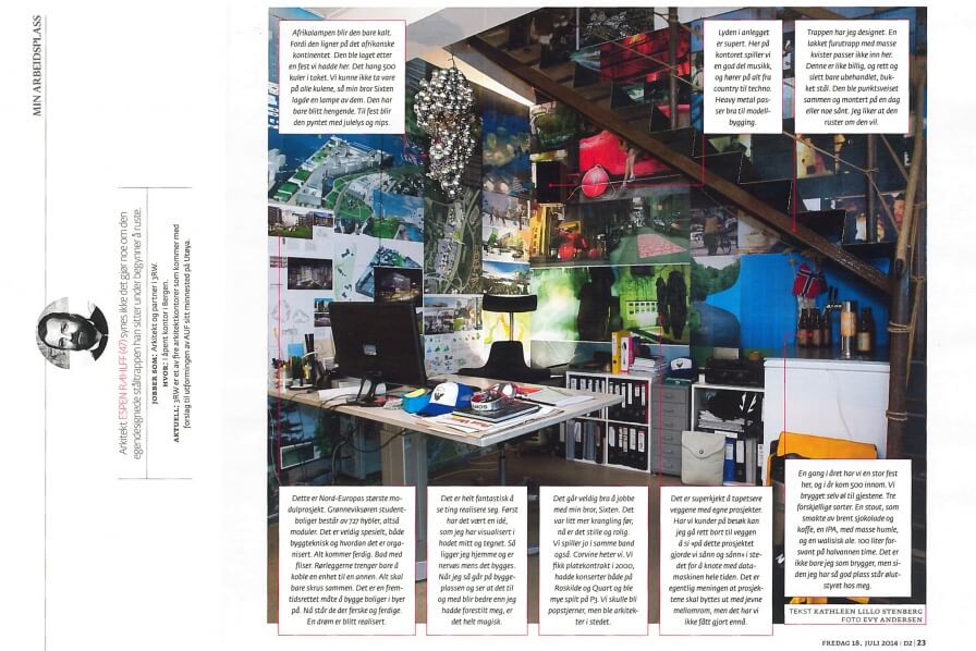 Espen Rahlff in D2 magazine!