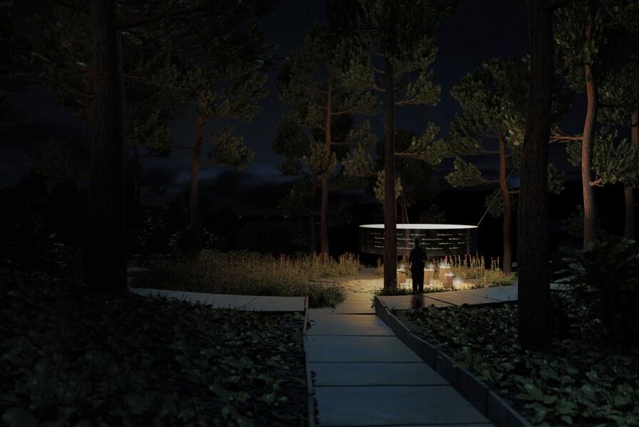 3RW wins the competition to design memorial on Utøya.