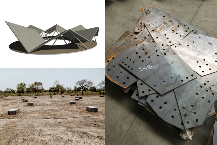 The school in Burkino Faso are in the weld!