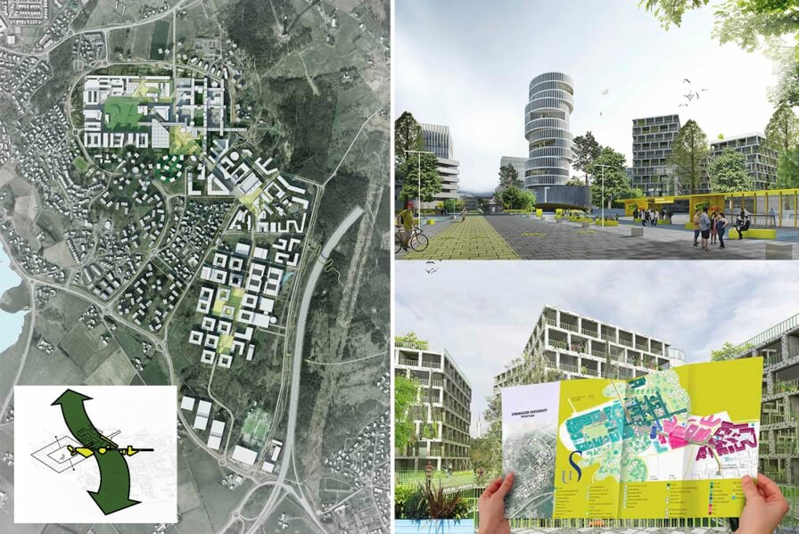 The plan for Ullandhaug campus is delivered. Very interesting study and very good feedback!