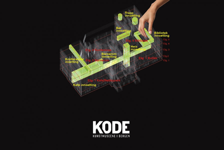 3RW wins the transformation of KODE 1 Permanenten – West Norway Museum of Decorative Art