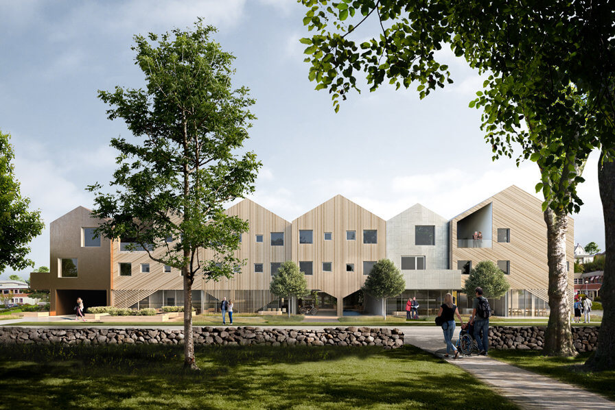 Our project in Randaberg is going up