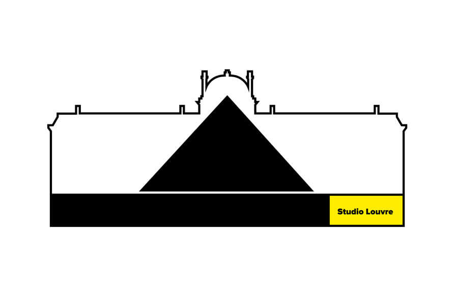 3RW arkitekter and Open Ends come third in the final phase of the competition to design a new Studio Louvre in Paris