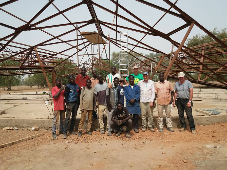 Construction under way for 3RW-designed school in Burkina Faso