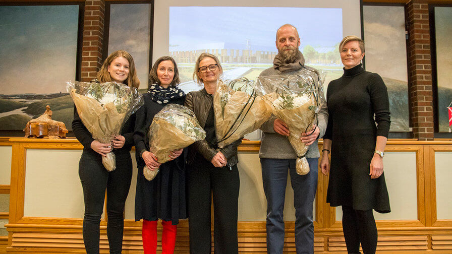 3RW and HLM Arkitekter on the news with Kopervik School