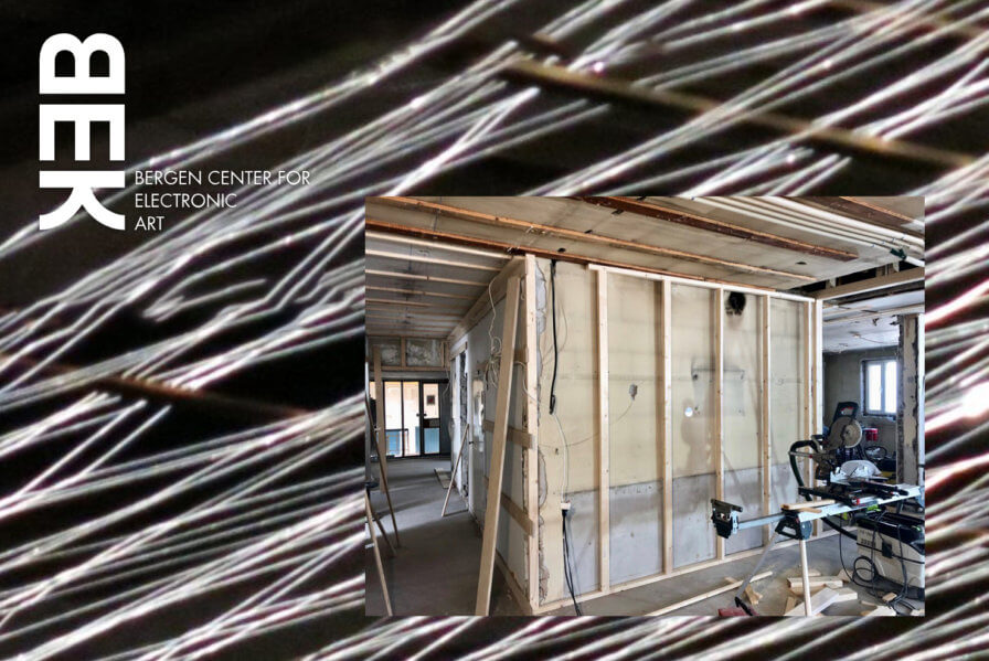 New pictures from onsite projects, BEK -Bergen Centre for Electronic Arts refurbishment has started